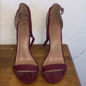 deep purple high heels